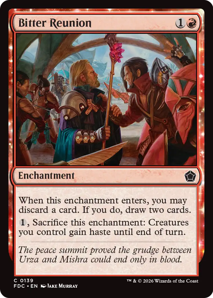 Bitter Reunion [Foundations Commander] | Empire Gaming NC