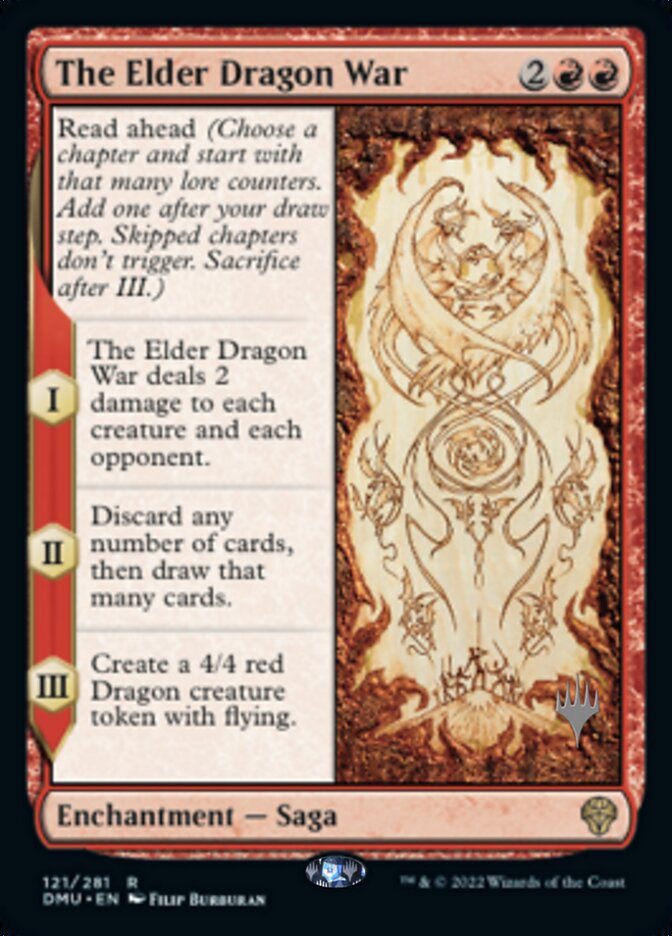 The Elder Dragon War (Promo Pack) [Dominaria United Promos] | Empire Gaming NC