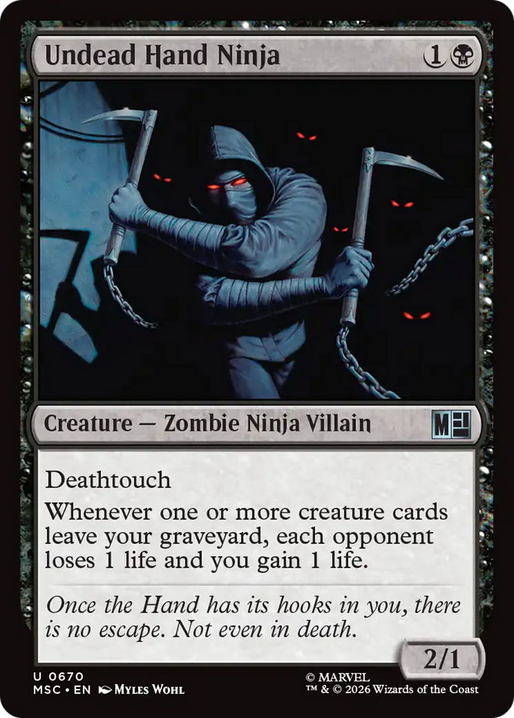 Undead Hand Ninja [Marvel Super Heroes Commander] | Empire Gaming NC