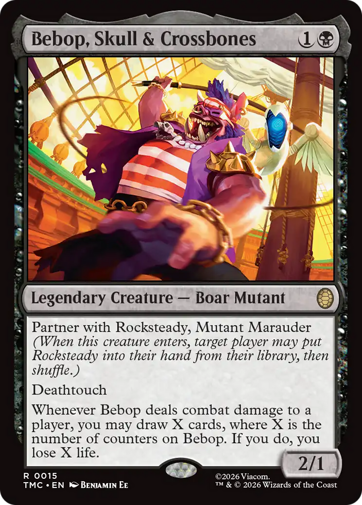 Bebop, Skull & Crossbones [Teenage Mutant Ninja Turtles Commander] | Empire Gaming NC