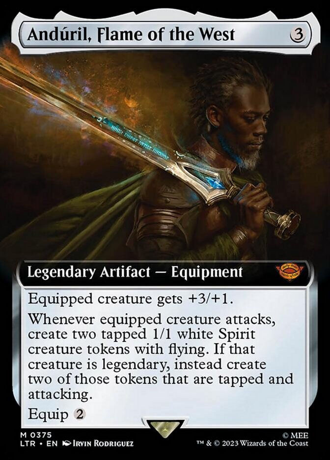 Anduril, Flame of the West (Extended Art) [The Lord of the Rings: Tales of Middle-Earth] | Empire Gaming NC