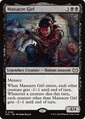 Massacre Girl [Duskmourn: House of Horror Commander] | Empire Gaming NC