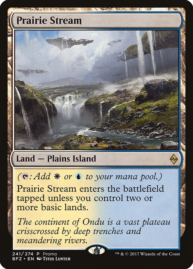 Prairie Stream (Promo) [Standard Showdown Promos] | Empire Gaming NC