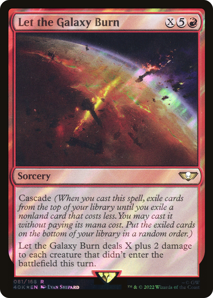 Galaxy Sword - Sword of Forge and Frontier [Secret Lair Drop Series] | Empire Gaming NC