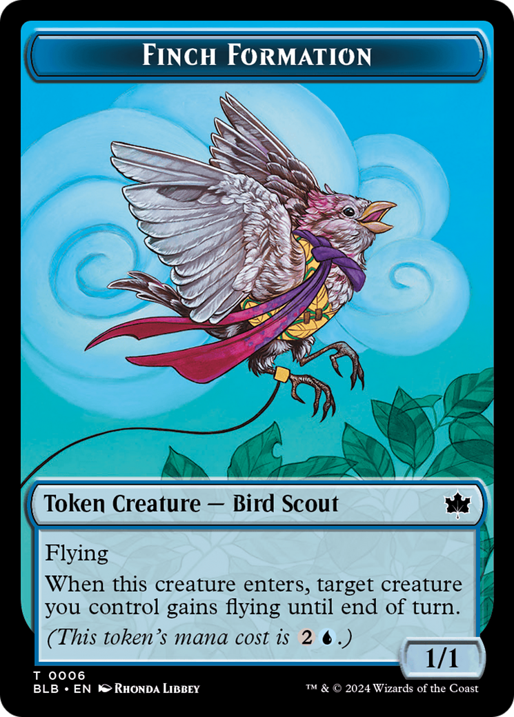 Finch Formation Token [Bloomburrow Tokens] | Empire Gaming NC