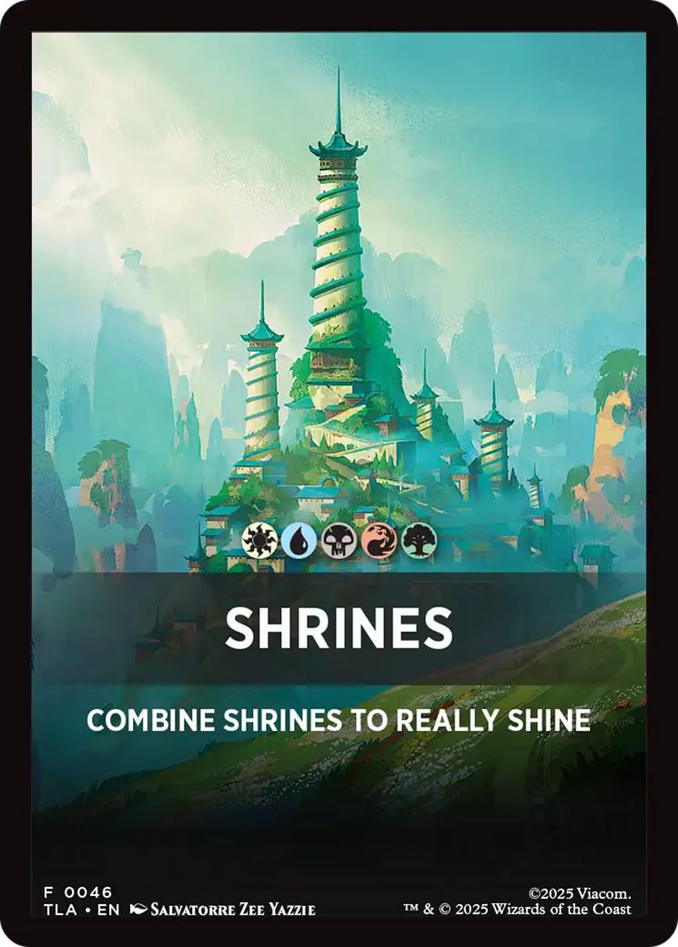 Shrines Theme Card [Avatar: The Last Airbender Tokens] | Empire Gaming NC