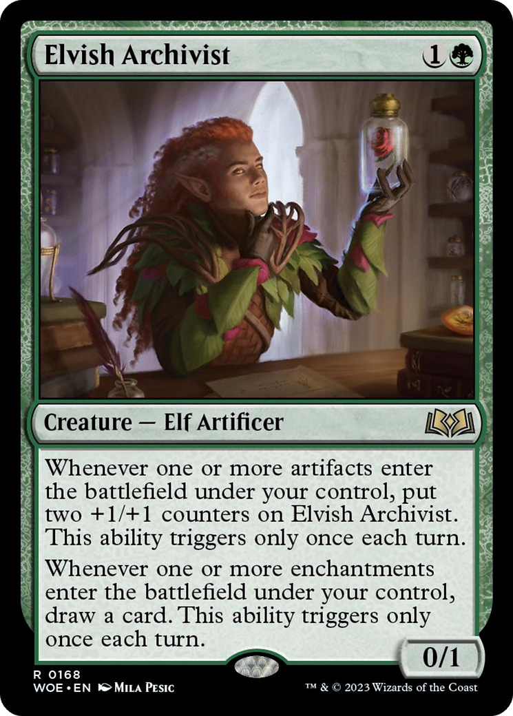 Elvish Archivist [Wilds of Eldraine] | Empire Gaming NC