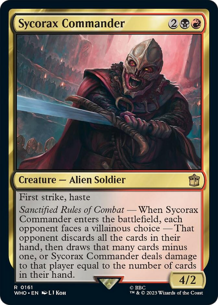 Sycorax Commander [Doctor Who] | Empire Gaming NC