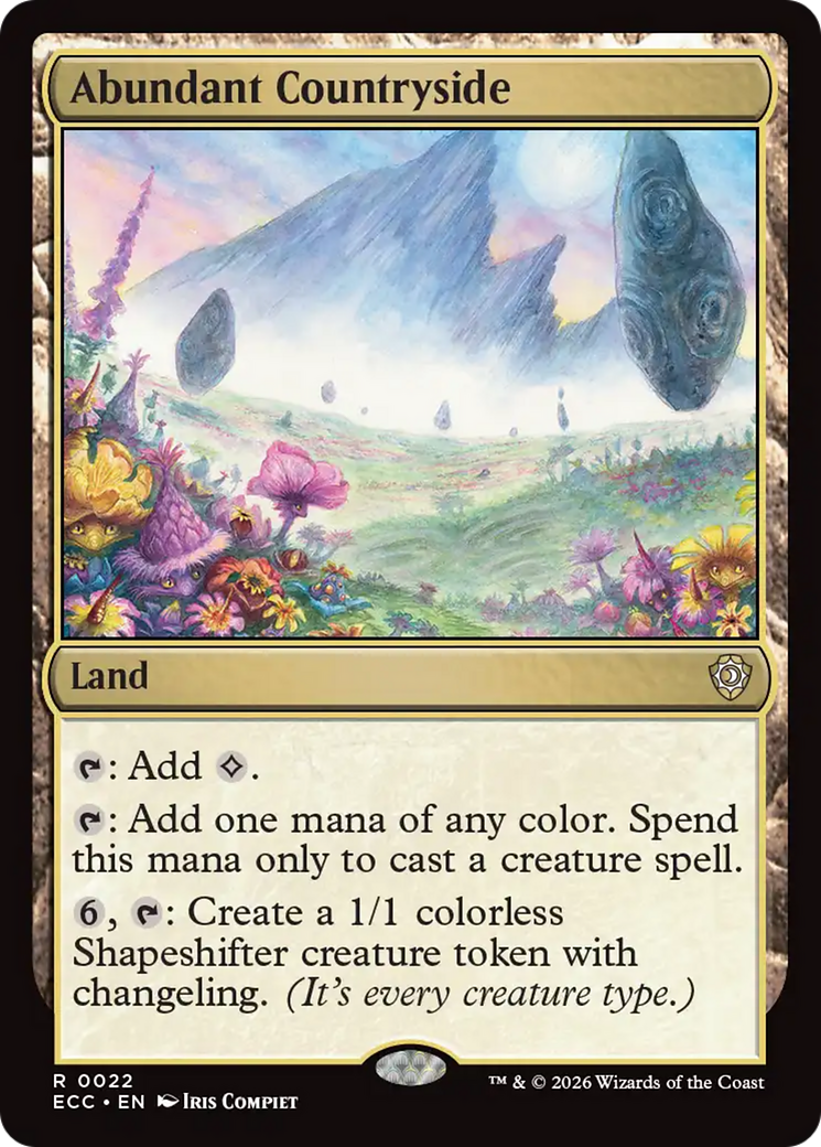 Abundant Countryside [Lorwyn Eclipsed Commander] | Empire Gaming NC