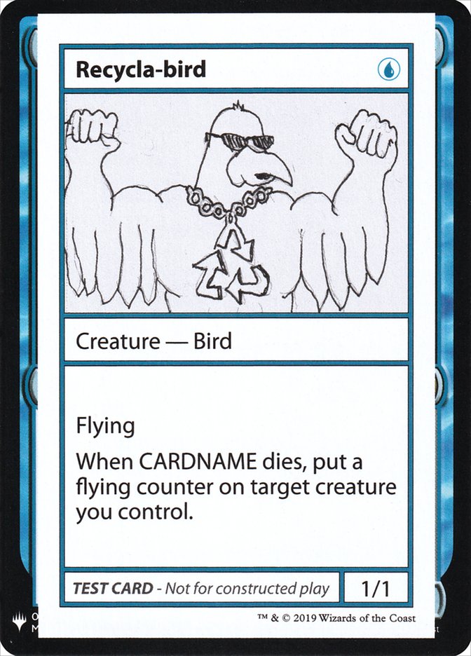 Recycla-bird [Mystery Booster Playtest Cards] | Empire Gaming NC