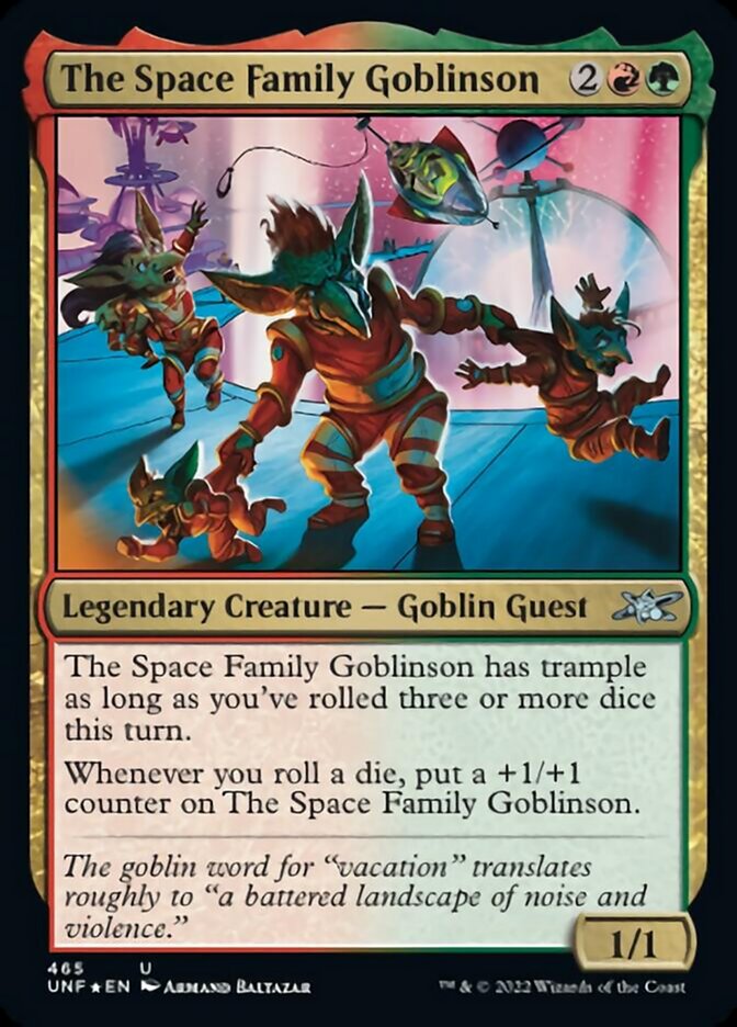 The Space Family Goblinson (Galaxy Foil) [Unfinity] | Empire Gaming NC