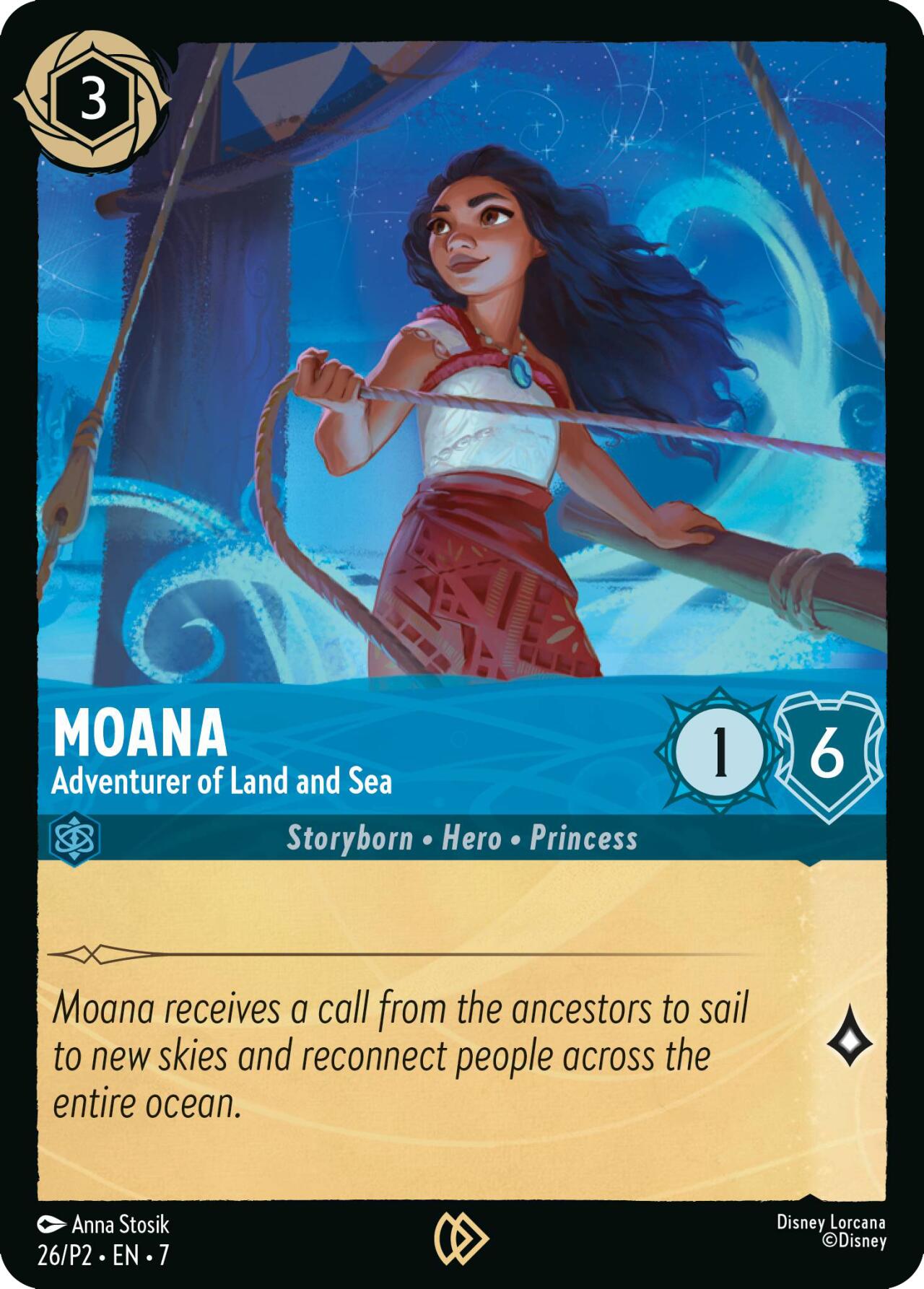 Moana - Adventurer of Land and Sea (26) [Promo Cards] | Empire Gaming NC