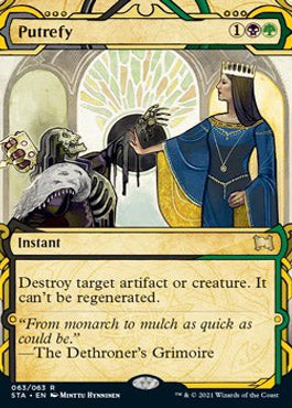 Putrefy (Foil Etched) [Strixhaven: Mystical Archive] | Empire Gaming NC