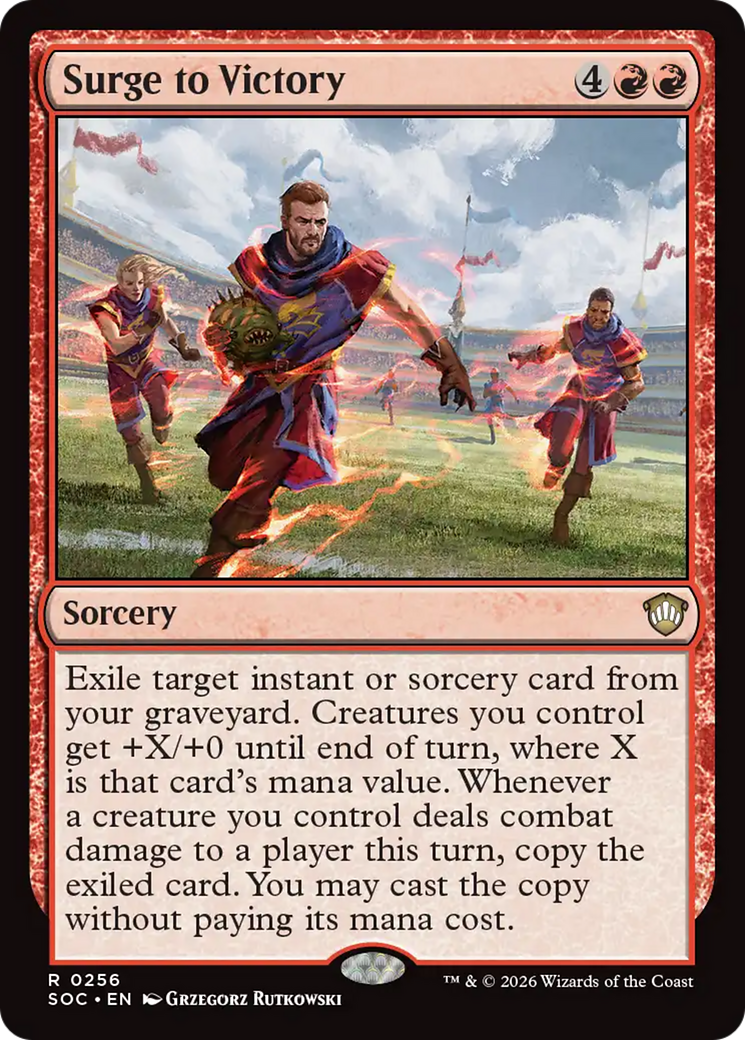 Surge to Victory [Secrets of Strixhaven Commander] | Empire Gaming NC