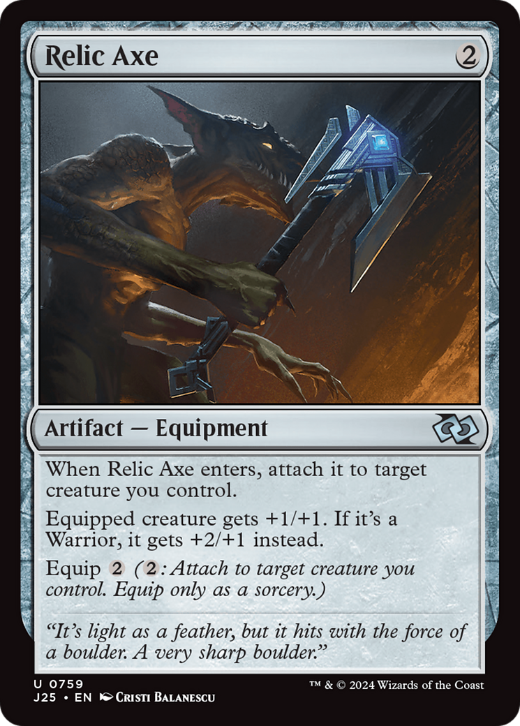 Relic Axe [Foundations Jumpstart] | Empire Gaming NC