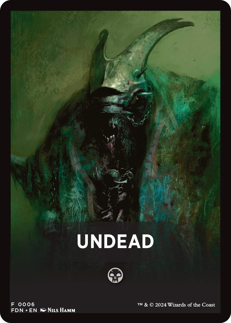 Undead Theme Card [Foundations Tokens] | Empire Gaming NC