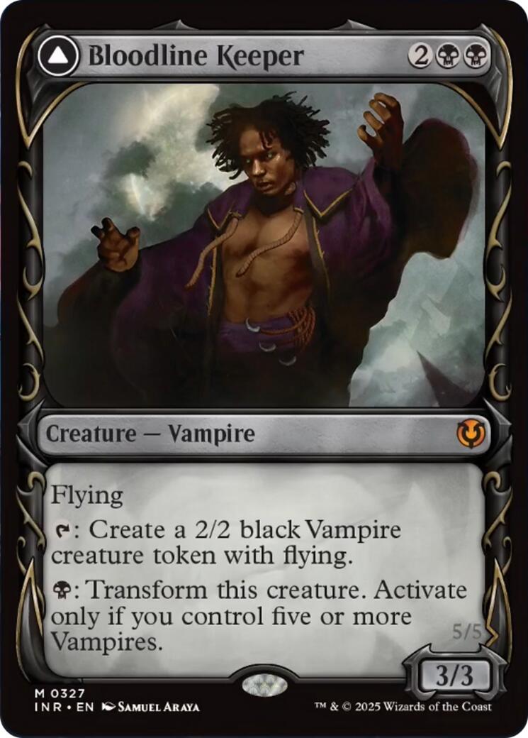 Bloodline Keeper // Lord of Lineage (Showcase) [Innistrad Remastered] | Empire Gaming NC