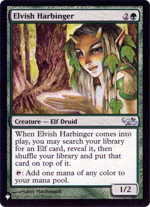 Elvish Harbinger (Retro Frame) [The List] | Empire Gaming NC