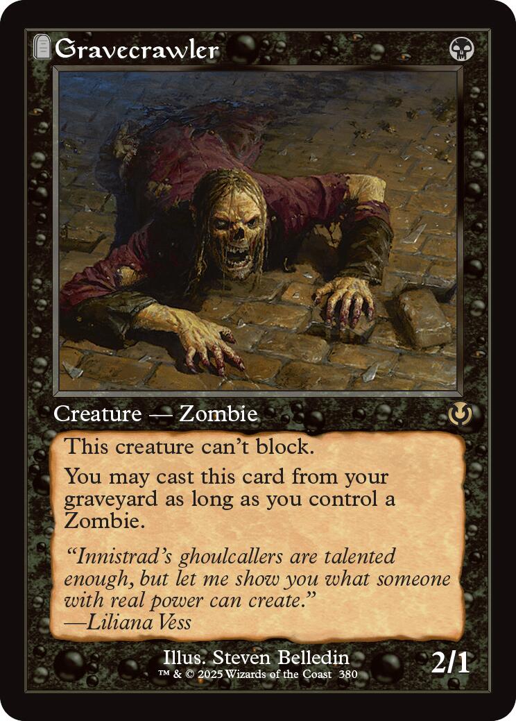 Gravecrawler (Retro Frame) [Innistrad Remastered] | Empire Gaming NC