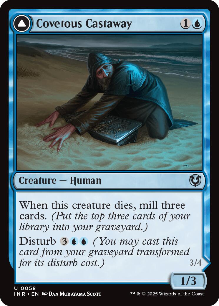 Covetous Castaway // Ghostly Castigator [Innistrad Remastered] | Empire Gaming NC