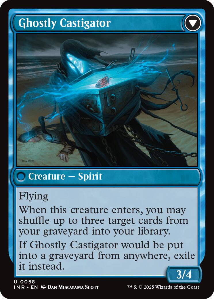 Covetous Castaway // Ghostly Castigator [Innistrad Remastered] | Empire Gaming NC
