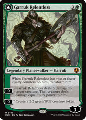 Garruk Relentless // Garruk, the Veil-Cursed [Innistrad Remastered] | Empire Gaming NC