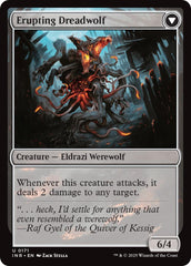 Smoldering Werewolf // Erupting Dreadwolf [Innistrad Remastered] | Empire Gaming NC