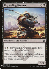 Unyielding Krumar [Mystery Booster] | Empire Gaming NC