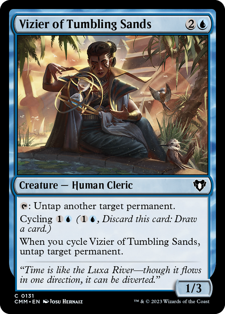 Vizier of Tumbling Sands [Commander Masters] | Empire Gaming NC