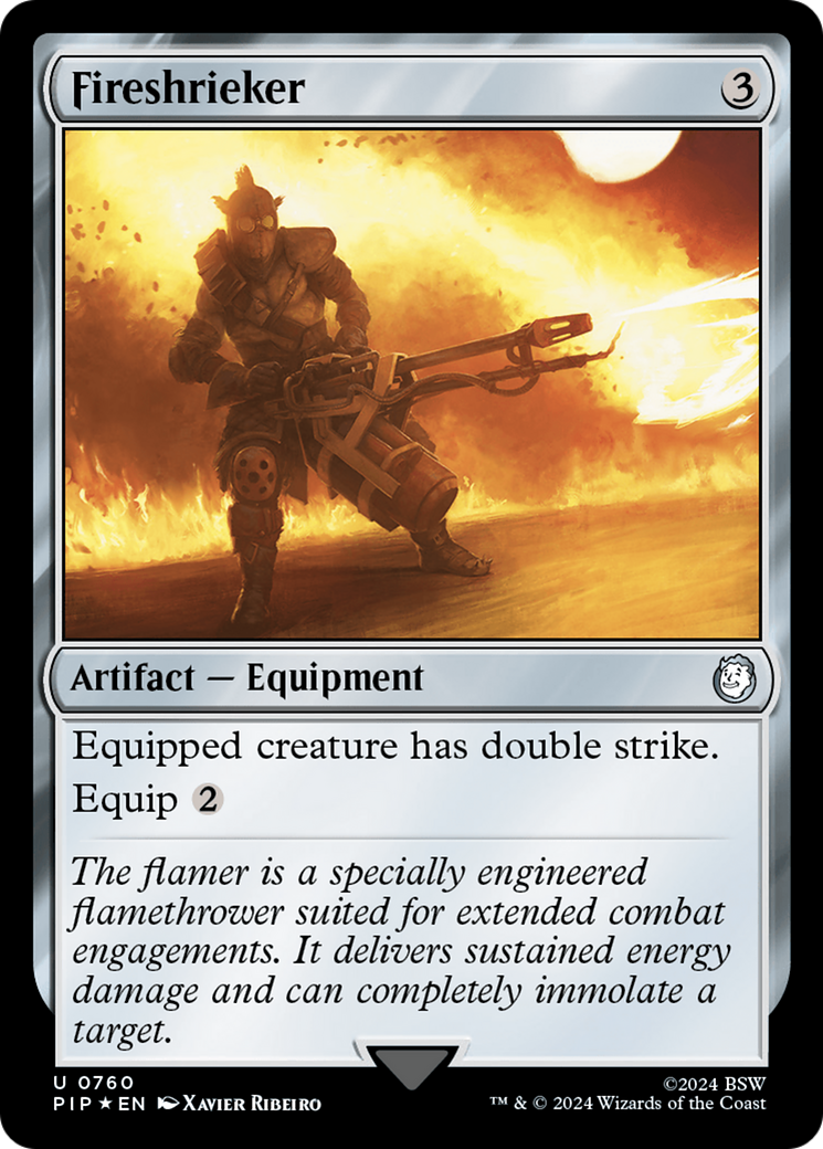 Fireshrieker (Surge Foil) [Fallout] | Empire Gaming NC