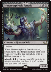 Metamorphosis Fanatic [Duskmourn: House of Horror Commander] | Empire Gaming NC