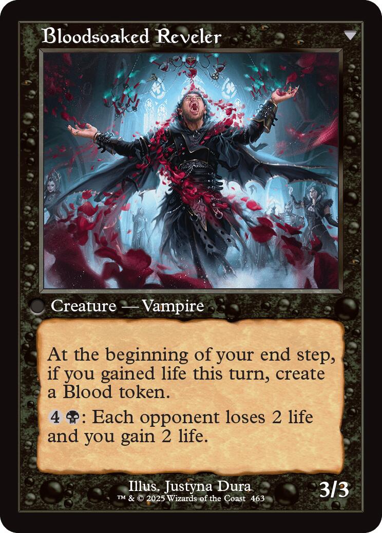 Restless Bloodseeker // Bloodsoaked Reveler (Retro Frame) [Innistrad Remastered] | Empire Gaming NC