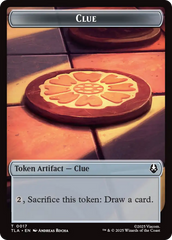 Monk // Clue (0017) Double-Sided Token [Avatar: The Last Airbender Tokens] | Empire Gaming NC