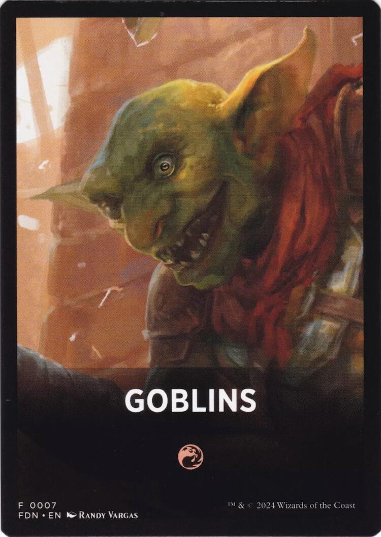 Goblins Theme Card [Foundations Tokens] | Empire Gaming NC