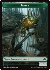 Insect // Spider Double-Sided Token [Innistrad Remastered Tokens] | Empire Gaming NC