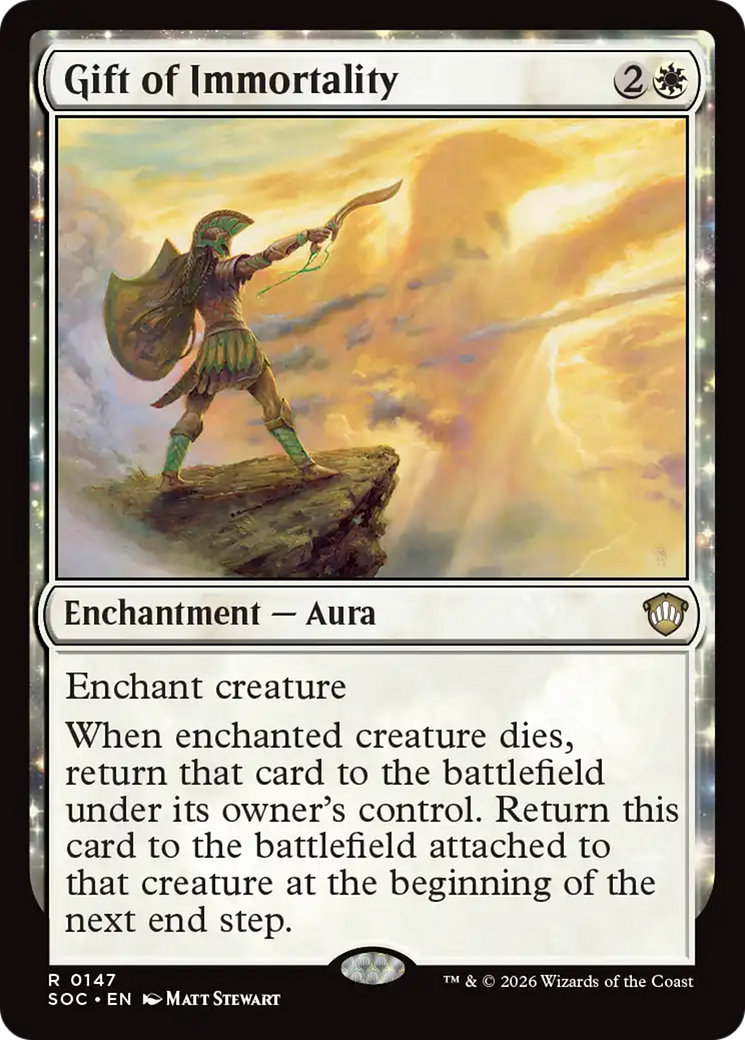 Gift of Immortality [Secrets of Strixhaven Commander] | Empire Gaming NC