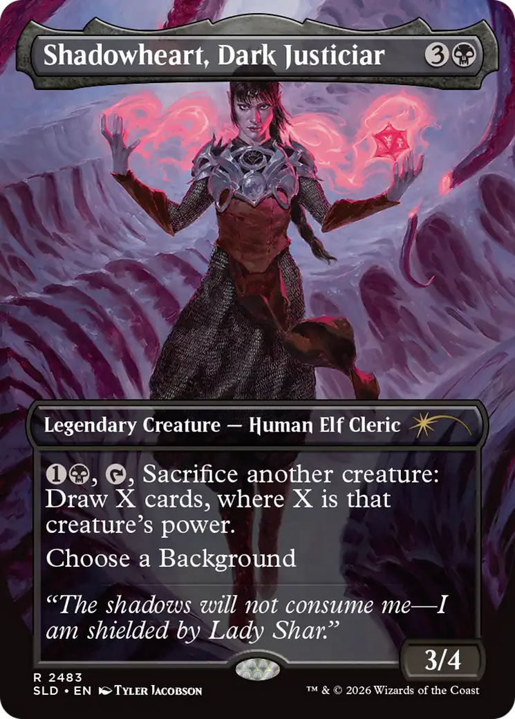 Shadowheart, Dark Justiciar [Secret Lair Drop Series] | Empire Gaming NC