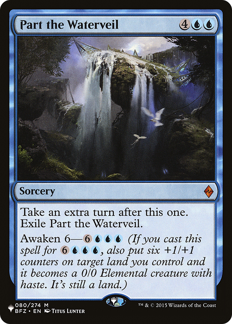 Part the Waterveil [The List] | Empire Gaming NC