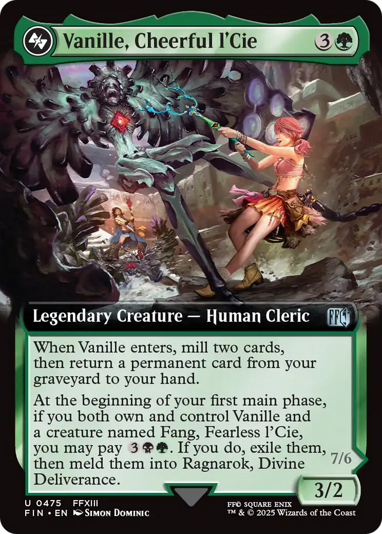 Vanille, Cheerful l'Cie // Ragnarok, Divine Deliverance (Extended Art) [FINAL FANTASY] | Empire Gaming NC