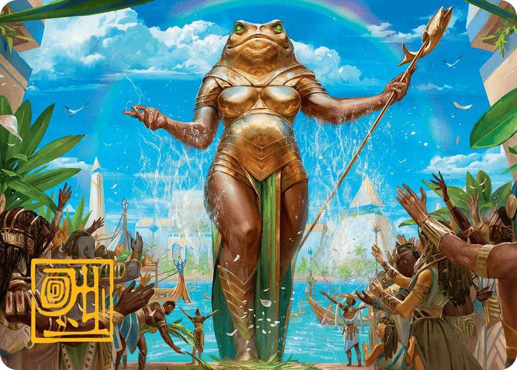 Sab-Sunen, Luxa Embodied Art Card (Gold-Stamped Signature) [Aetherdrift Art Series] | Empire Gaming NC