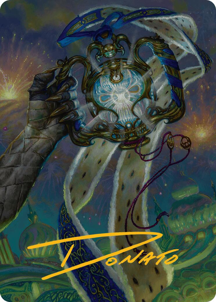 The Aetherspark Art Card (Gold-Stamped Signature) [Aetherdrift Art Series] | Empire Gaming NC