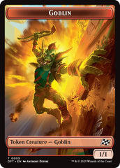 Goblin // Thopter (0010) Double-Sided Token [Aetherdrift Tokens] | Empire Gaming NC