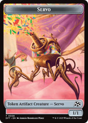 Servo // Thopter (0009) Double-Sided Token [Aetherdrift Tokens] | Empire Gaming NC