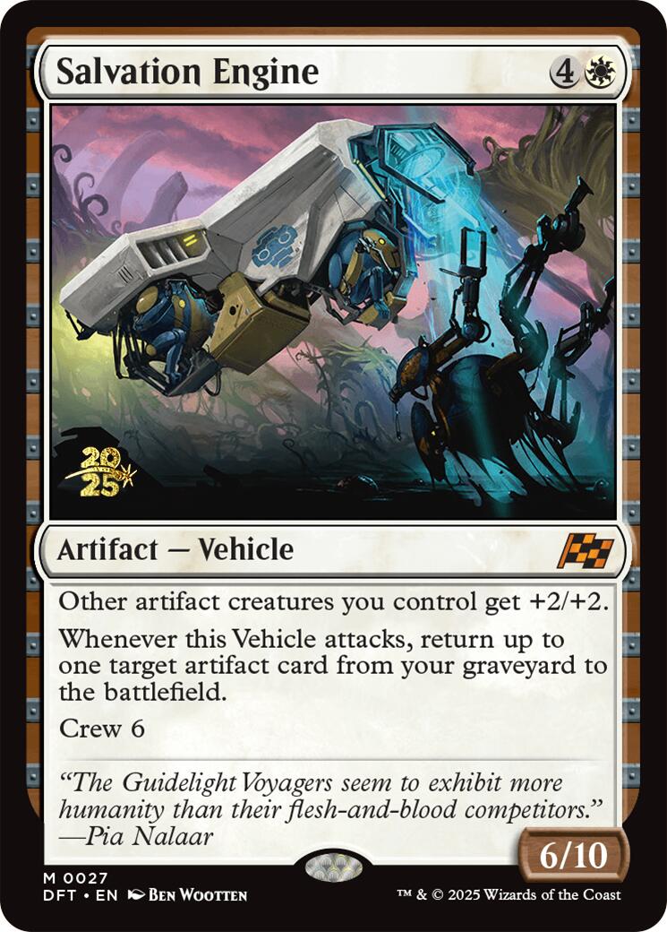 Salvation Engine [Aetherdrift Prerelease Promos] | Empire Gaming NC