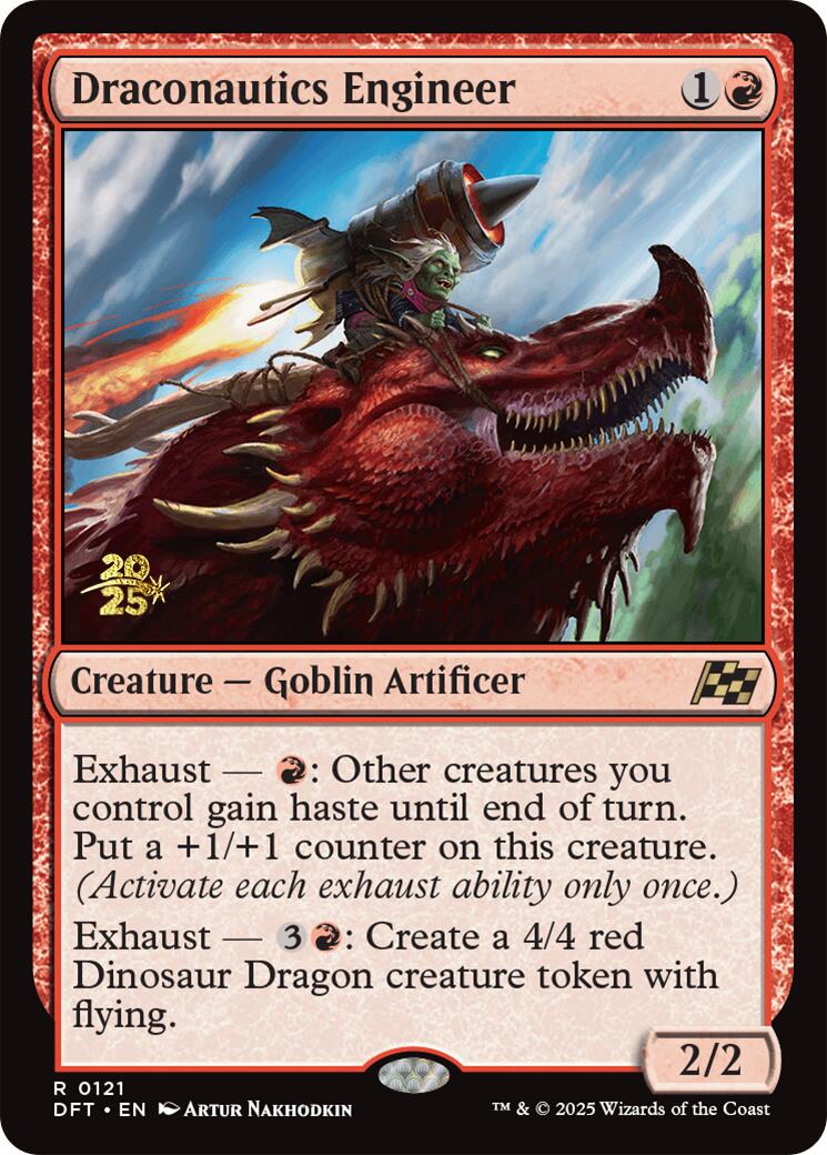 Draconautics Engineer [Aetherdrift Prerelease Promos] | Empire Gaming NC