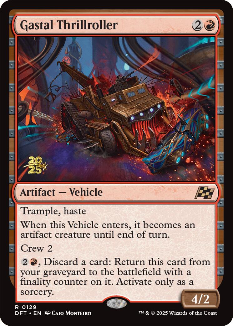 Gastal Thrillroller [Aetherdrift Prerelease Promos] | Empire Gaming NC