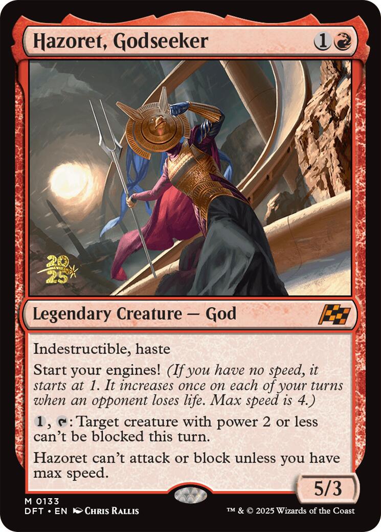 Hazoret, Godseeker [Aetherdrift Prerelease Promos] | Empire Gaming NC
