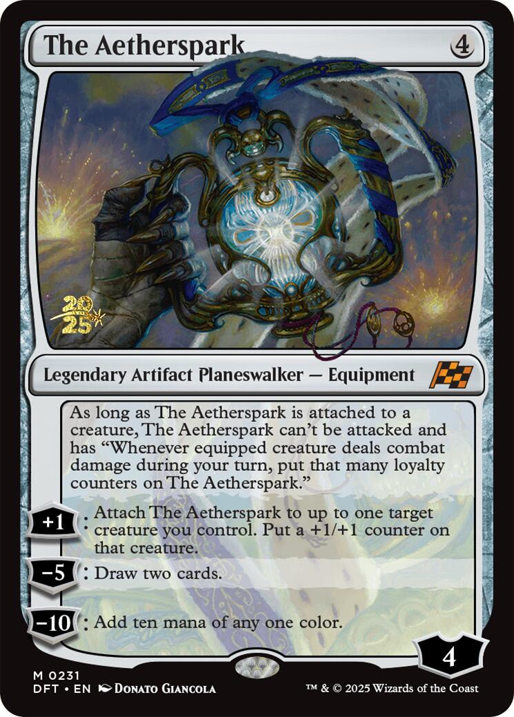 The Aetherspark [Aetherdrift Prerelease Promos] | Empire Gaming NC