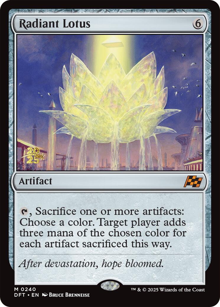 Radiant Lotus [Aetherdrift Prerelease Promos] | Empire Gaming NC