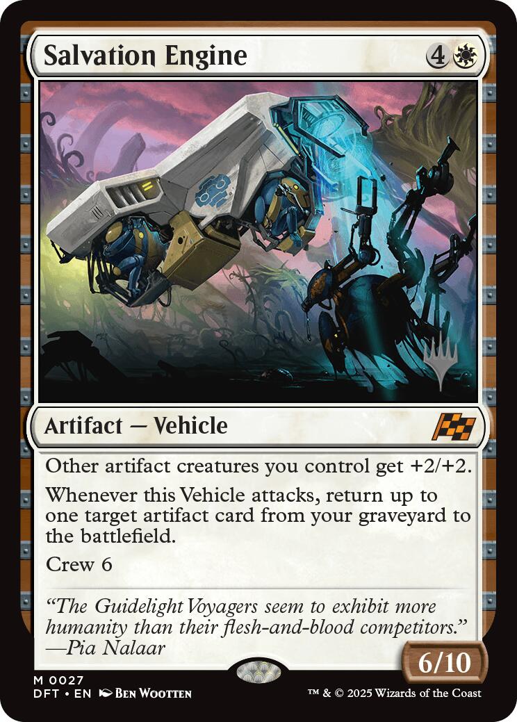 Salvation Engine (Promo Pack) [Aetherdrift Promos] | Empire Gaming NC